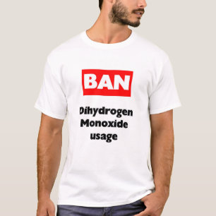 Camiseta Monóxido del biácido de la PROHIBICIÓN