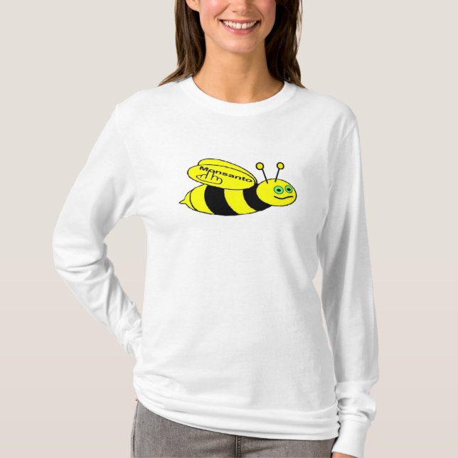 Camiseta Monsanto Bee Flip (Anverso)