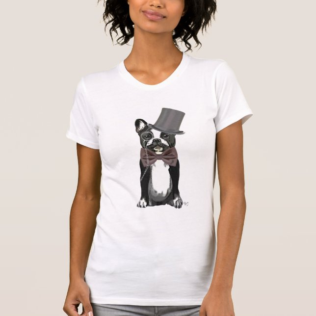 Camiseta Monsieur Bulldog 2 (Anverso)