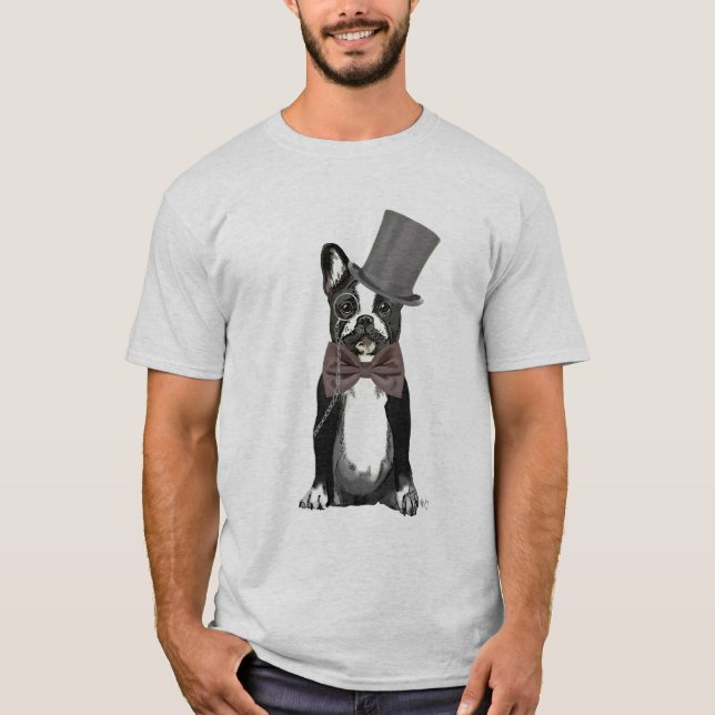 Camiseta Monsieur Bulldog 2 (Anverso)