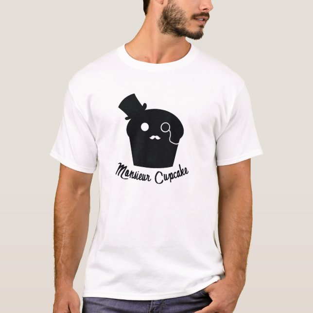 Camiseta Monsieur Cupcake (Anverso)