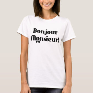Camiseta monsieur del bonjour