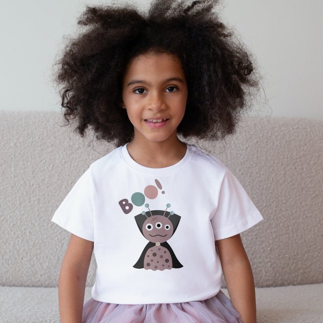 Camiseta ¡Monster Boo de Halloween! (Halloween Cute Monster Tshirt.)