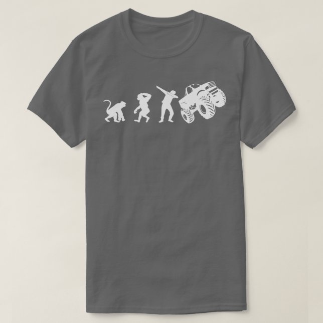 Camiseta Monster Camión Dabbing Dance Gracioso Regalo Evolu (Diseño del anverso)