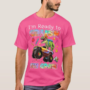 Camiseta Monster Camión Dinosaurio Estoy Listo Para Aplasta