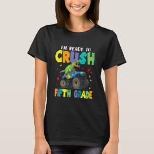 Camiseta Monster Camión Dinosaurio Estoy listo para aplasta