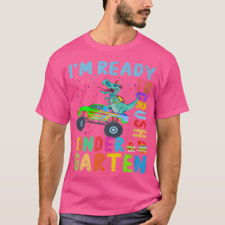Camiseta Monster Camión Dinosaurios Niños Listos Para Aplas