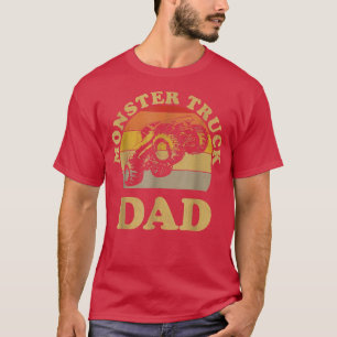 Camiseta Monster Camión Papá Camisas Retro Monstruo Vintage