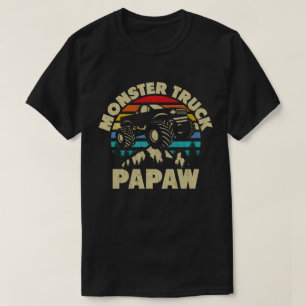 Camiseta Monster Camión Papaw Matar al abuelo de la familia