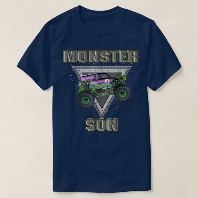 Camiseta Monster Camión Son Monster Camión Mi Camión L (Diseño del anverso)