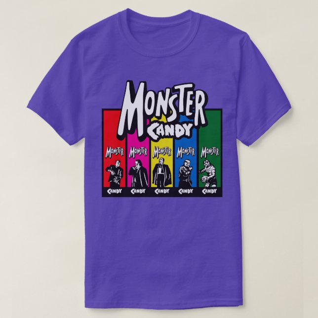 Camiseta Monster Candy (Diseño del anverso)