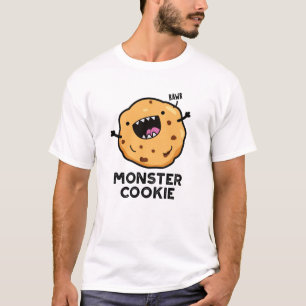 Camiseta Monster Cookie Funny Food Pun