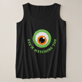 Camiseta Monster Eye Pun Plus Size