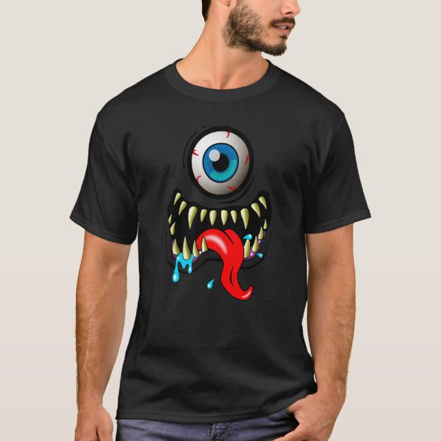 Camiseta Monster Face (Anverso)