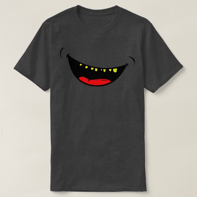 Camiseta Monster Face Mask Smile Lauder (Diseño del anverso)