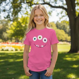 Camiseta Monster Face Tres Ojos