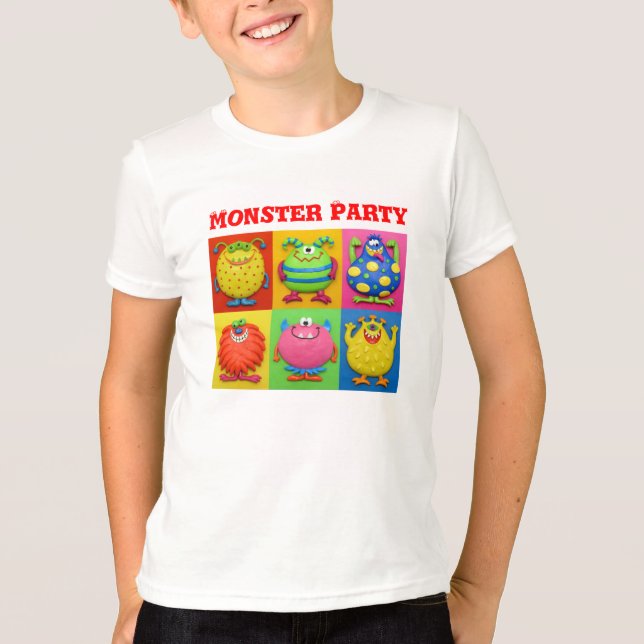Camiseta Monster Fiesta (Anverso)