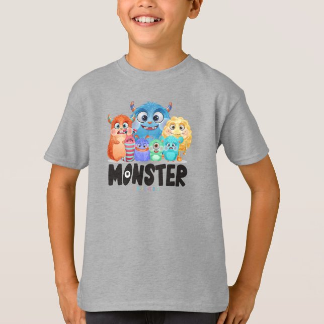 Camiseta Monster Friends | Niños (Anverso)