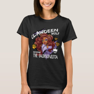Camiseta Monster High Clawdee Wolf The Fashionista
