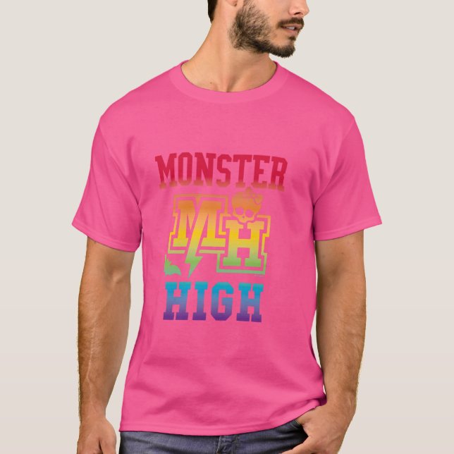 Camiseta Monster High - Escudo del Orgullo (Anverso)