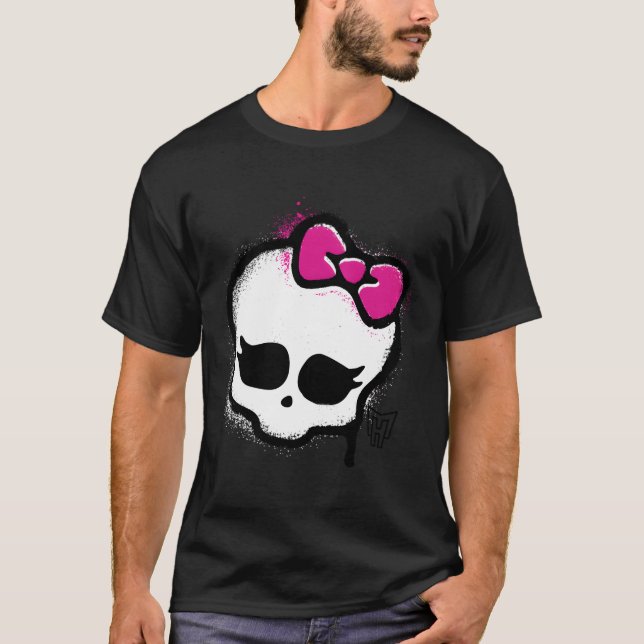 Camiseta Monster High Graffiti Skull (Anverso)