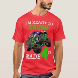 Camiseta Monster jam Grave digger camión monstruo Ix27m lis