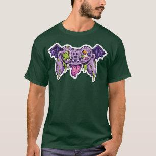 Camiseta Monster Joystick I Controller Halloween Gamer Horr