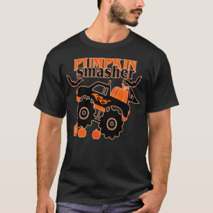Camiseta Monster k Pumpkin Smasher Funny Halloween