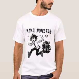 Camiseta Monster kanji