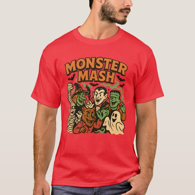 CAMISETA MONSTER MASH (Anverso)