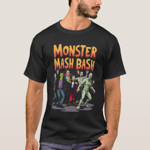 Camiseta Monster Mash Bash Spooky Dance Fiesta
