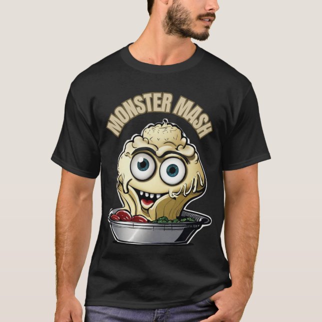 Camiseta Monster Mash Cute Halloween Musical (Anverso)