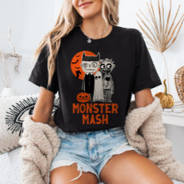 Camiseta Monster Mash Halloween Criaturas Spookie Cute