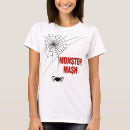 Camiseta Monster Mash Halloween Telaraña