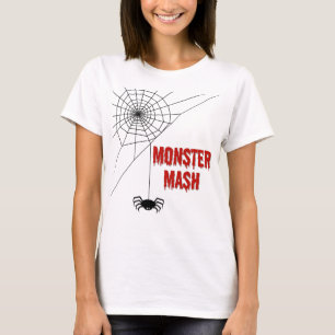 Camiseta Monster Mash Halloween Telaraña