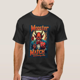 Camiseta Monster Match Dating Website The Devil Edition