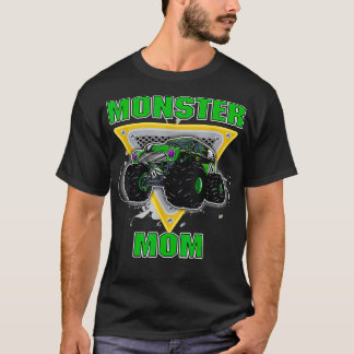 Camiseta Monster Mom Monster Truck Son Mi Jam Truck Mom Lov