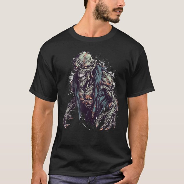 Camiseta Monster Monster Demon Devil Vampiro Guhl Zombie (Anverso)