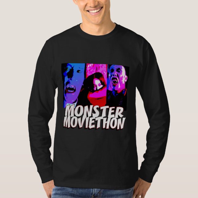 Camiseta Monster Moviethon Vampire Triptych (Anverso)