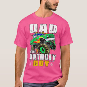 Camiseta Monster ruck Familia ing Fiesta Papá del Cumpleaño