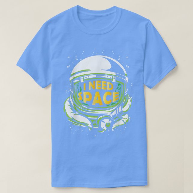 Camiseta Monster Space Science Humor Space Lover (Diseño del anverso)