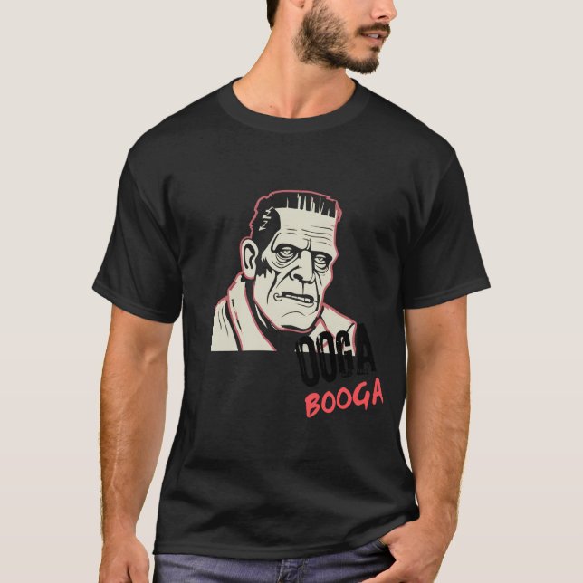 Camiseta Monster T-Shirt de Frankenstein (Anverso)