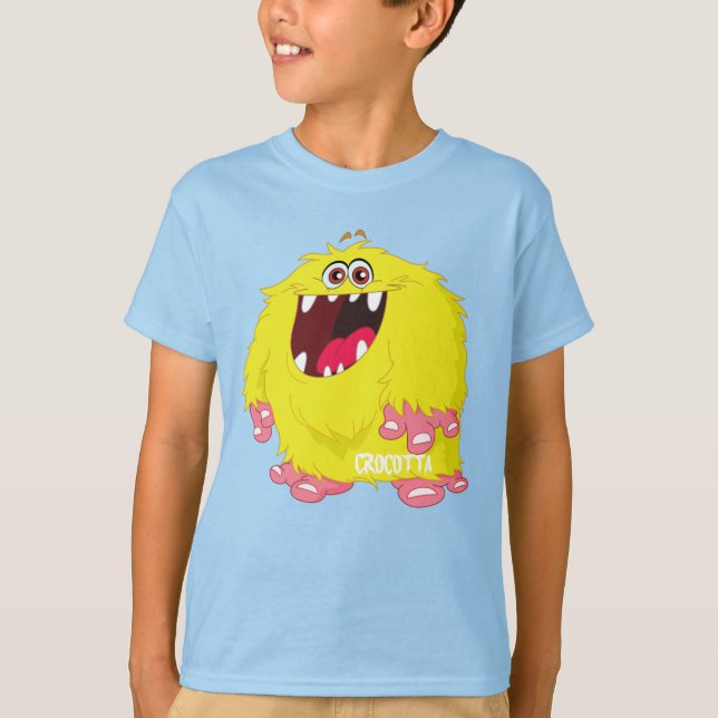 CAMISETA MONSTER T-SHIRT | NIÑO | NIÑOS - EDICIÓN DE CROCOT (Anverso)