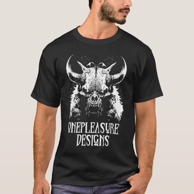 Camiseta Monster Taurus Sombrío Horror Zombie (Anverso)
