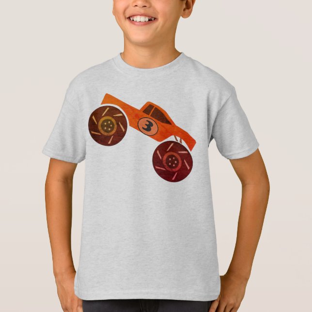 Camiseta Monster truck (Anverso)