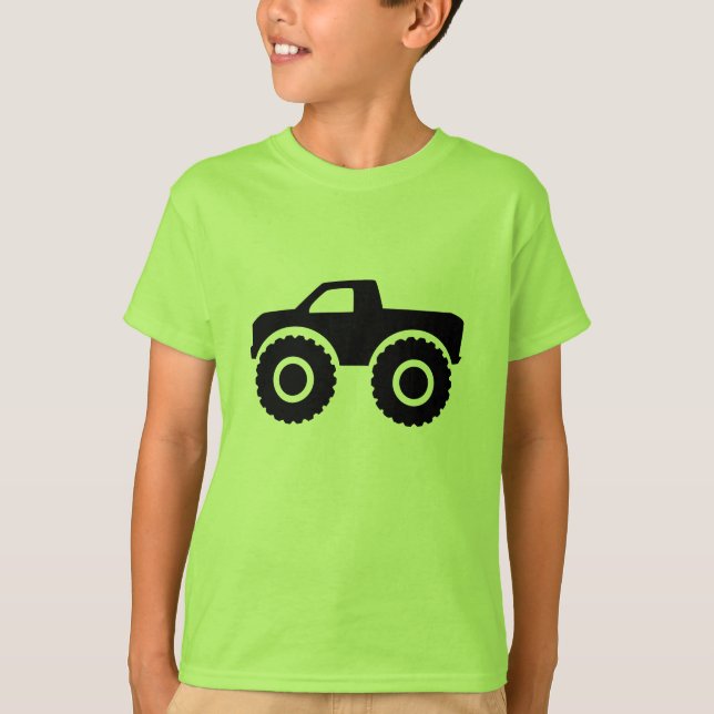 Camiseta Monster truck (Anverso)