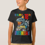 Camiseta Monster Truck 18 Year Old Tee 18th Birthday Boy Mo<br><div class="desc">Birthday Monster Truck Dinosaur,  Birthday Monster Truck T-Rex,  Birthday Monster Truck,  Birthday Dinosaur,  Birthday Boy Monster Truck Dinosaur,  Birthday Boy Dinosaur,  Birthday Boy T-Rex,  Family Matching Monster Truck Dinosaur,  Monster Truck Dinosaur,  Monster Truck 18 Year Old Tee 18th Birthday Boy Monster Car</div>