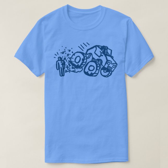 Camiseta Monster truck 2 6 (Diseño del anverso)