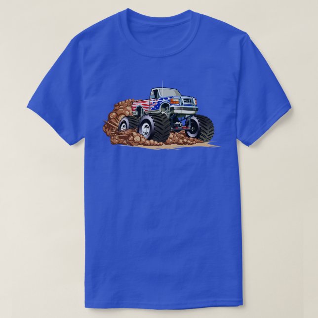 Camiseta Monster Truck 4 (Diseño del anverso)