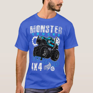 Camiseta Monster Truck 4x4 Off Road 4